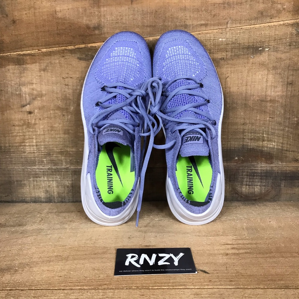 NEW Nike Free TR Flyknit Iron Purple - Picture 5 of 7